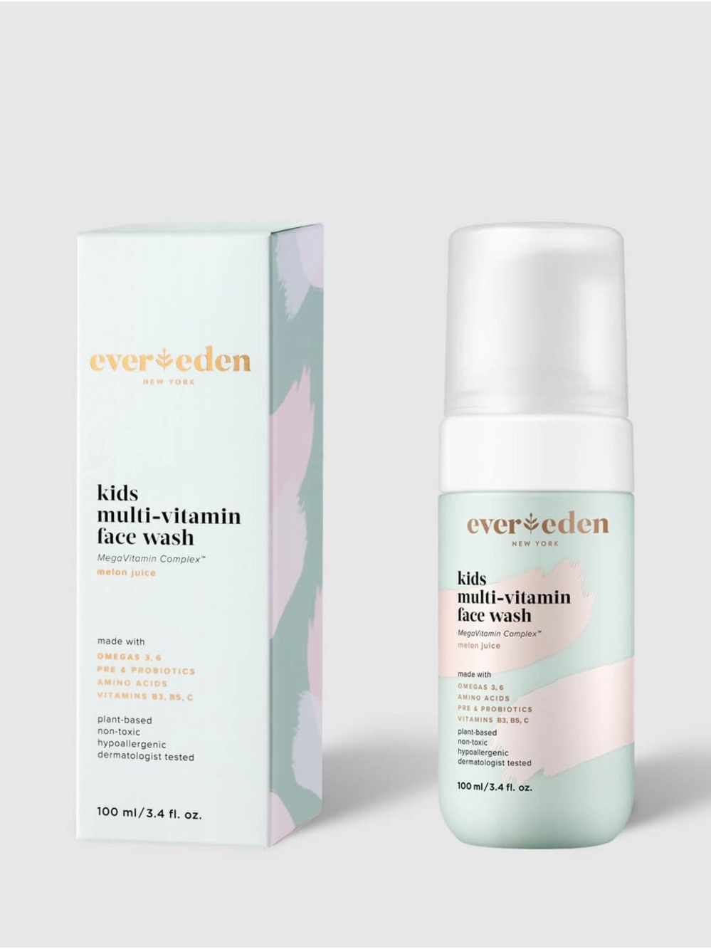 Evereden Kids Multi-Vitamin Face Wash Melon Juice
